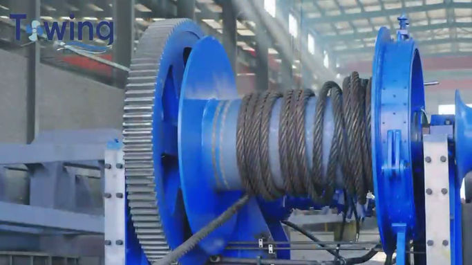 Hydraulic Winch Testing